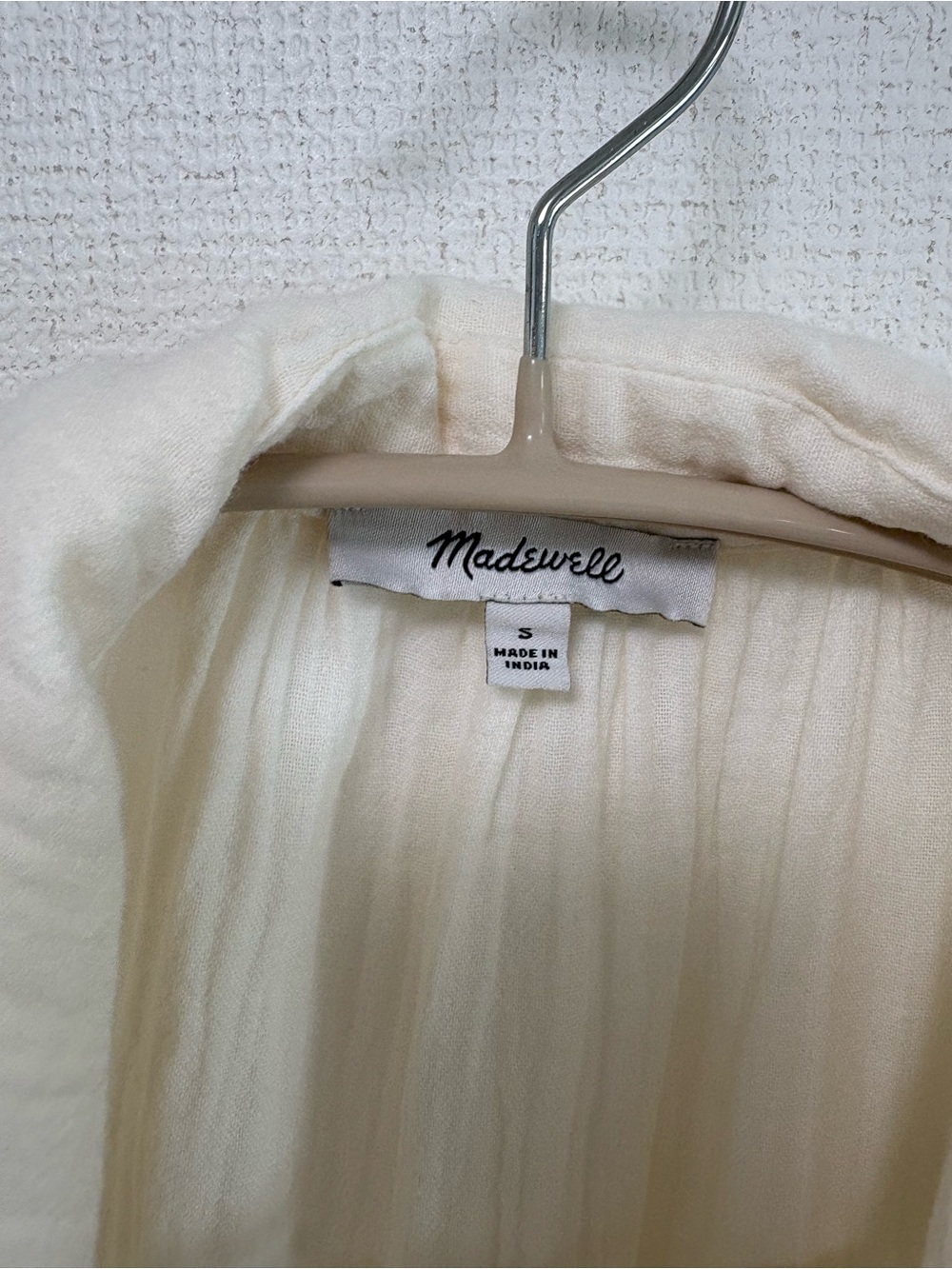 Madewell Lightestspun Cover-Up Maxi Shirtdress - Picture 8 of 9